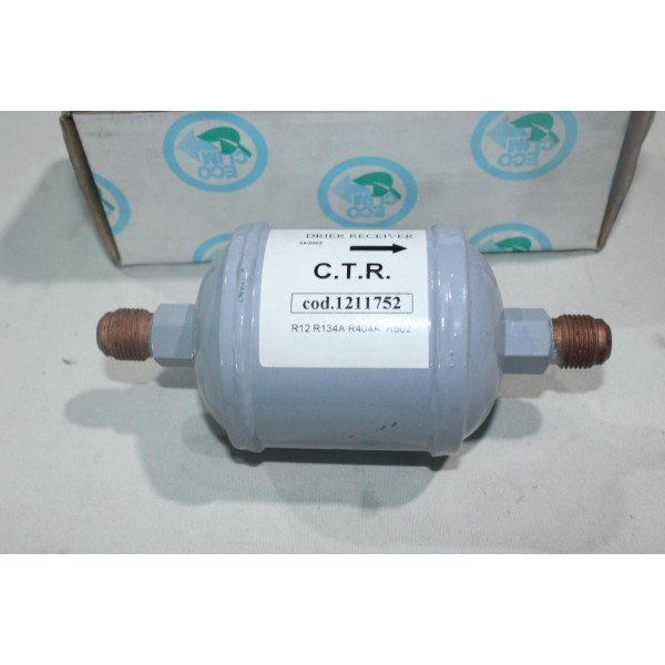 Bouteille deshydratante filtre deshydrateur circuit gaz de climatisation Ecoclim 223A12 140032609 1211752 pour bus carrier HTC 