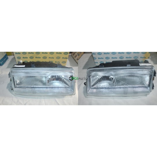 Jeu 2 phares projecteur avant gauche + droit Hella 1AH961560-181 + 1AH961560-171 pour seat toledo partir de 1991
