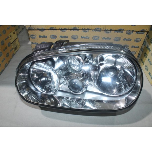 Jeu 2 phares projecteur avant gauche + droit Hella 1EL007700-051 + 1EL007700-061 pour volkswagen golf 4 IV partir de 1997 