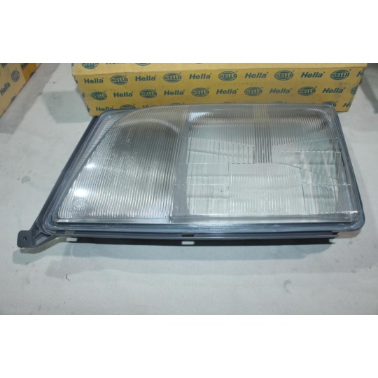 Verre glace vitre de phare projecteur avant gauche Hella 9AH144815-021 pour mercedes classe E W124 partir de 1993 