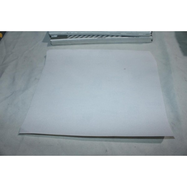 Paquet 100 feuilles papier abrasif poncage P400 230x280mm Indasa 01378 rhynodry white line 