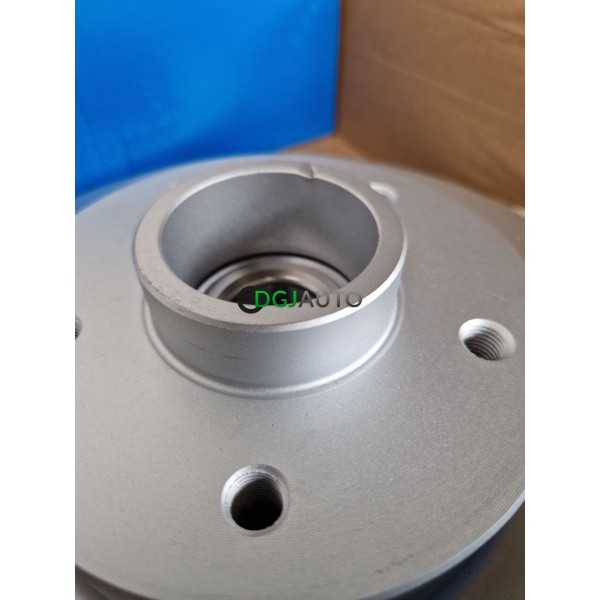 Jeu 2 disques de frein arriere plein 290mm diametre avec roulement de roue ABS Quinton Hazell BDC6168 pour renault megane 4 IV