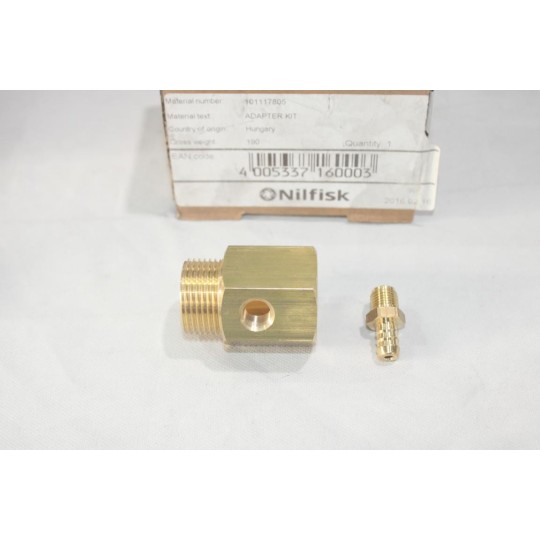 Kit raccord adaptateur entrée eau Nilfisk 101117805 pour nettoyeur haute pression nilfisk neptune 5 