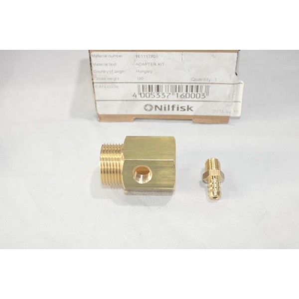 Kit raccord adaptateur entrée eau Nilfisk 101117805 pour nettoyeur haute pression nilfisk neptune 5 