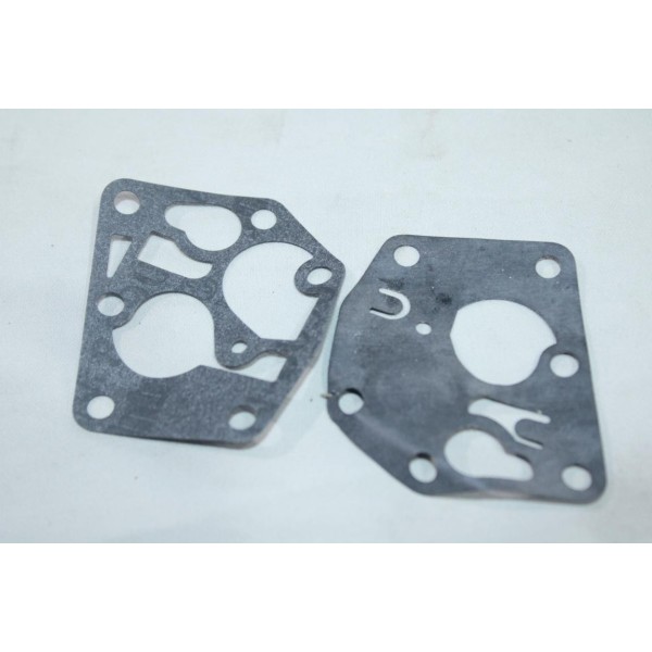 Jeu 2 membranes joint de carburateur Briggs & Stratton 795083 pour moteur de tondeuse 3.5CV 5CV 