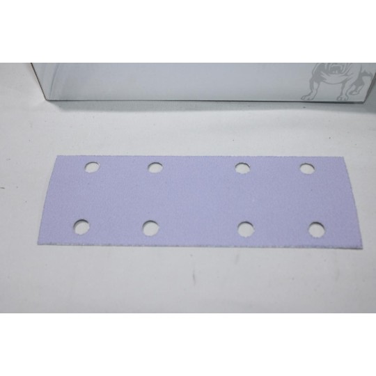 Boite 100 bandes de poncage abrasive 70x198mm P120 grip 8H Mirka 3663509912 