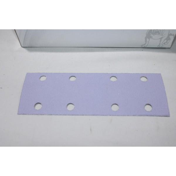 Boite 100 bandes de poncage abrasive 70x198mm P120 grip 8H Mirka 3663509912 