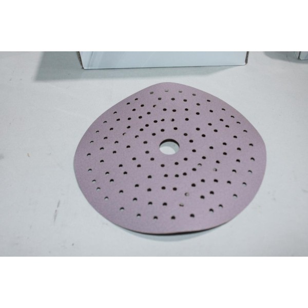 Boite 100 disques de poncage abrasif 150mm P240 grip 121H Mirka 326CH09925 