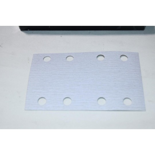 Boite 100 bandes de poncage abrasive 81x133mm P320 grip 8H Mirka 3668809932 