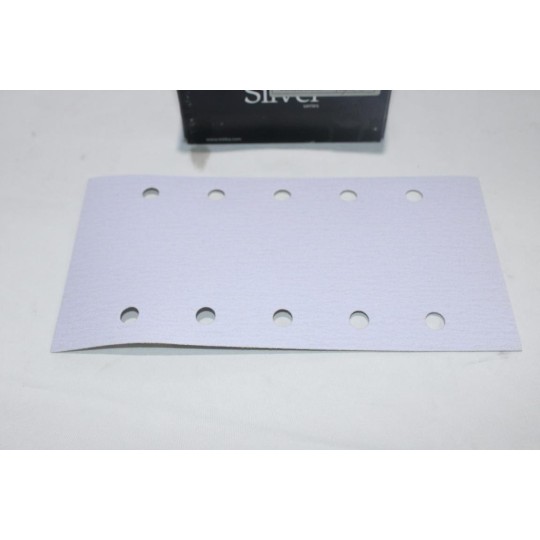 Boite 88 bandes abrasive de poncage Q.silver P240 115x230mm Mirka 3666109925 