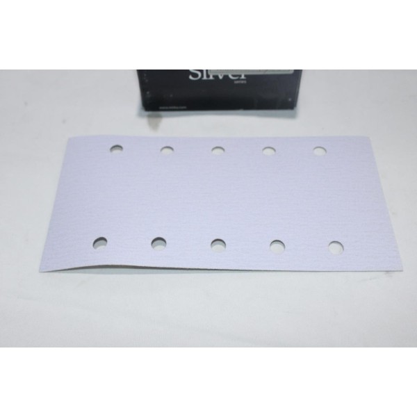 Boite 88 bandes abrasive de poncage Q.silver P240 115x230mm Mirka 3666109925 