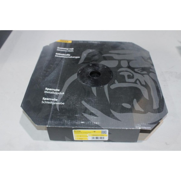 Rouleau 50m 50 mètres bande abrasive poncage P60 38mm alox Mirka 3350400160 