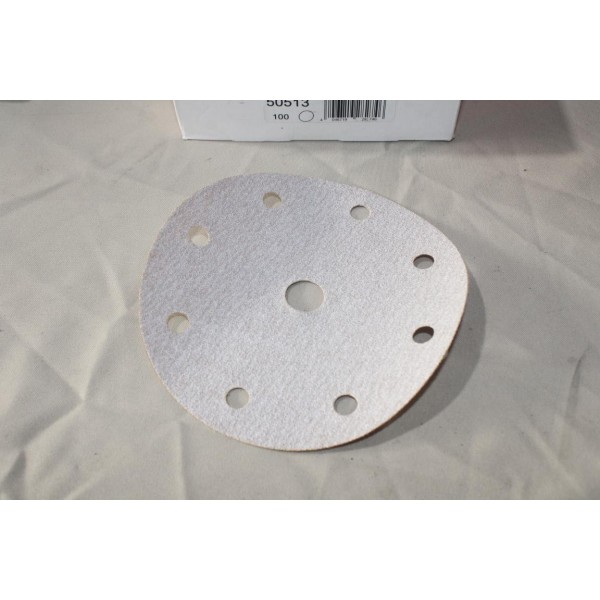 Boite 100 disques de poncages abrasif 338U LD801A hookit P80 150mm 3M 50513 
