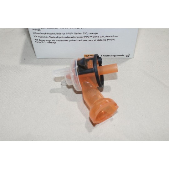 Boite 4 tetes de pulverisation orange buse 1.4mm pistolet de peinture PPS series 2.0 3M 26614 
