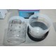 Kit 2 godets de melange de peinture avec bague de serrage standard 3M 16001 