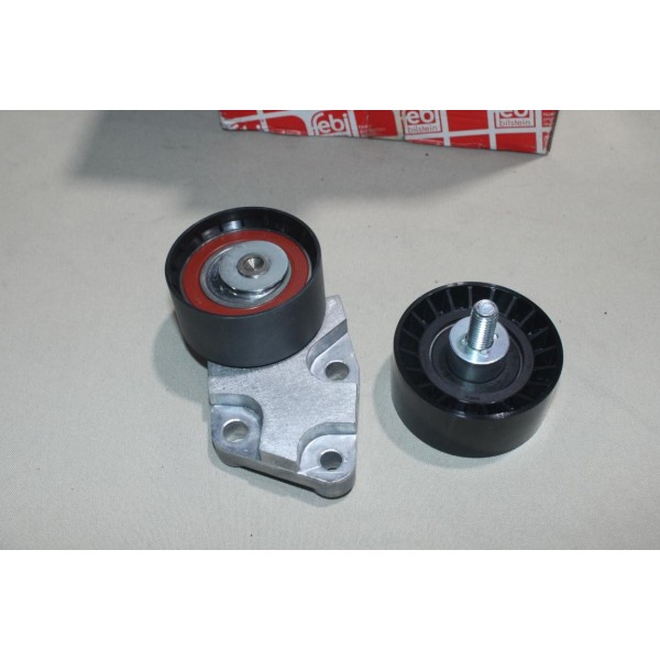 Jeu 2 galets tendeur + enrouleur courroie de distribution (non incluse) Febi 23457 pour chevrolet daewoo kalos lacetti nubira 