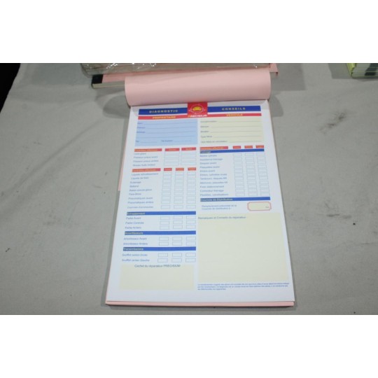 Carnet de diagnostic et conseils Precisium CARNET ROSE PRE014 