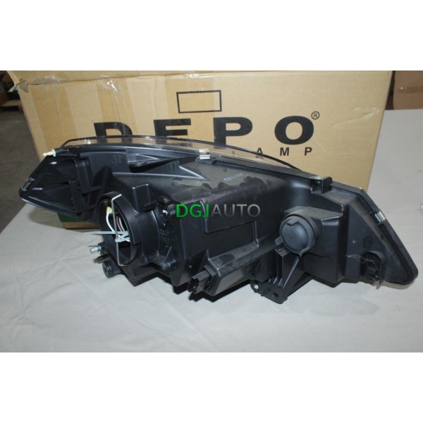 Phare projecteur avant gauche Depo 551-1175L-LD-EM pour renault clio 3 III