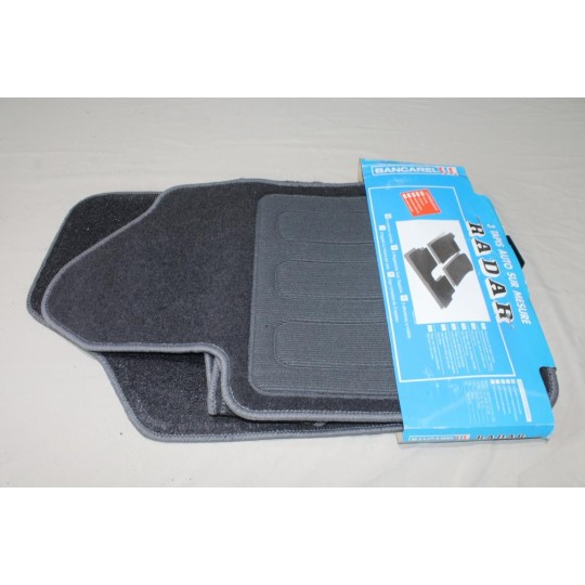 Jeu 3 tapis de sol sur mesure avant + arriere Bancarel pour citroen C2 