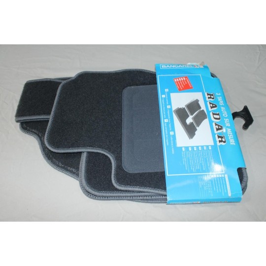 Jeu 3 tapis de sol sur mesure avant + arriere Bancarel pour ford focus 2 II 