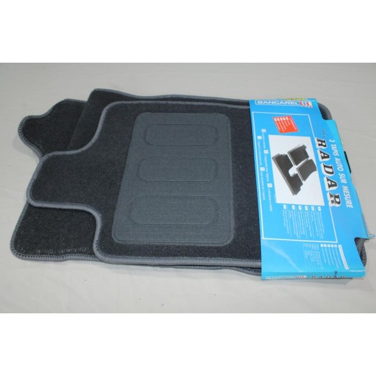 Jeu 3 tapis de sol sur mesure avant + arriere Bancarel pour renault laguna 2 II 