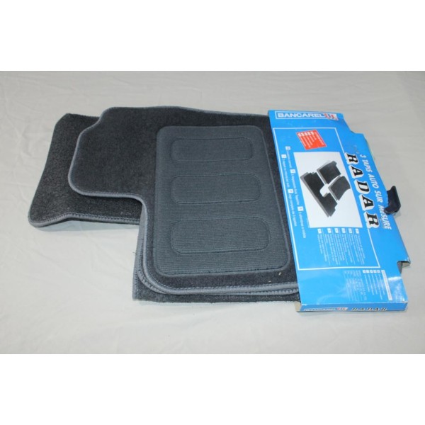 Jeu 3 tapis de sol sur mesure avant + arriere Bancarel pour opel corsa B 