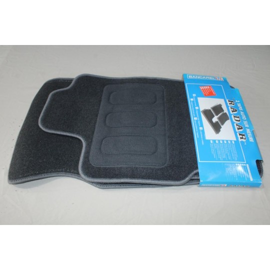 Jeu 3 tapis de sol sur mesure avant + arriere Bancarel pour peugeot 406 