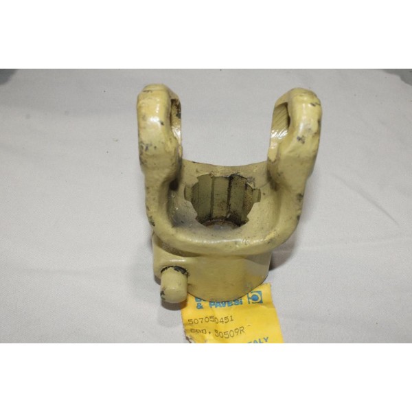 Machoire extremite cardan de transmission croisillon 30.2x79.4mm 13/4 6 cannelures Bondioli & Pavesi 507050451 50509R pour 