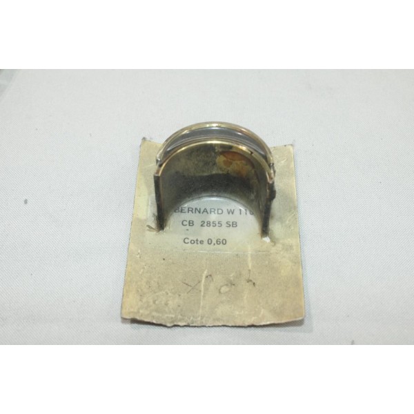 Jeu 2 demi coussinets de bielle cote 0.60 Bernard 2855 CB2855SB CB 2855 SB pour moteur W110 
