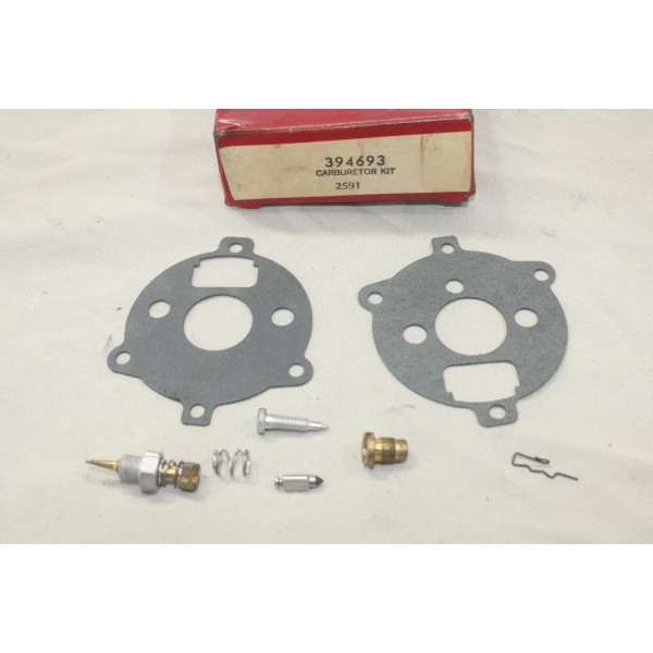 Kit joints reparation de carburateur Briggs & Stratton 394693 