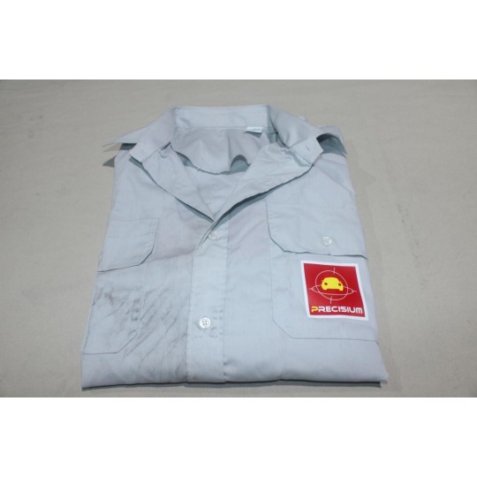 Chemise grise (à laver) taille S 37/38 Precisium 