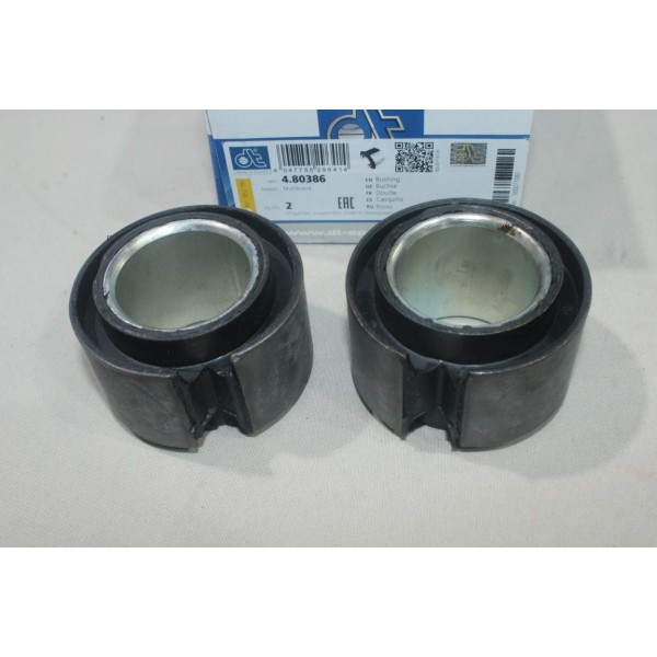 Jeu 2 coussinets de palier stabilisateur Spare parts 4.80386 pour mercedes atego actros econic axor 