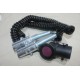 Adaptateur 3.5m 3.5 mètres fiche aluminium cable spiralé 24 N&S 15 plots vers 2 x 7 poles attelage remorque Axcar EPL 9536/ECO 