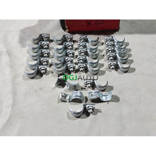 Lot de 25 brides collier de fixation diametre 20mm Hilti pour tube tuyau