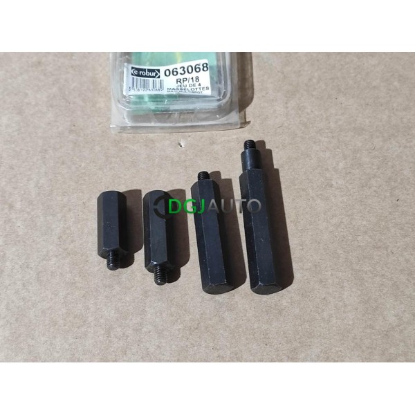 Kit 4 masselottes maxi multispot E-robur 063068 RP/18 3508190630689