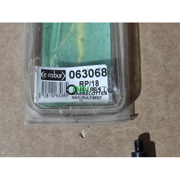 Kit 4 masselottes maxi multispot E-robur 063068 RP/18 3508190630689