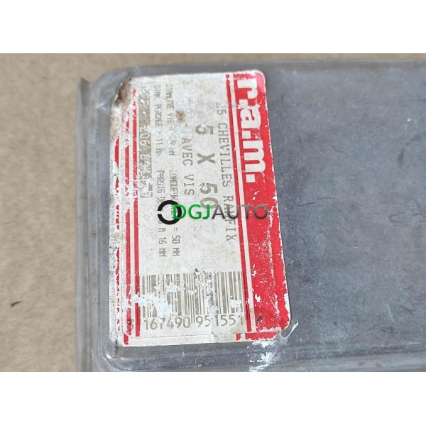 Lot de chevilles (contenu de la photo) RAM Z06 Ramfix