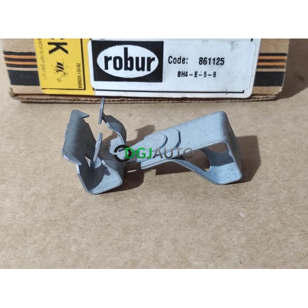 Boite de 25 attaches agrafe bord de tole tige filetée BH4-E-5-8 (M-ZINC) Robur 861125