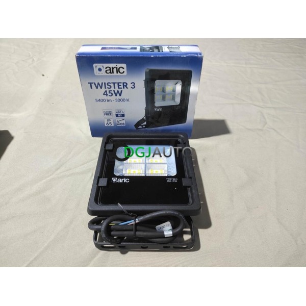Spot projecteur LED 45W 5400lm 3000K IP65 Aric Twister 3