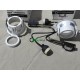 Lot 2 spots lampe encastrable dont 1 modele expo 12W GU10 IP44 W90059102-02 Wever & ducré 152220W0