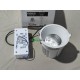 Lampe downlight LED encastrable Indigo DO347NW30 kani 1 RD avec driver lifud 4000K 20W 1845lm blanc mat IP23