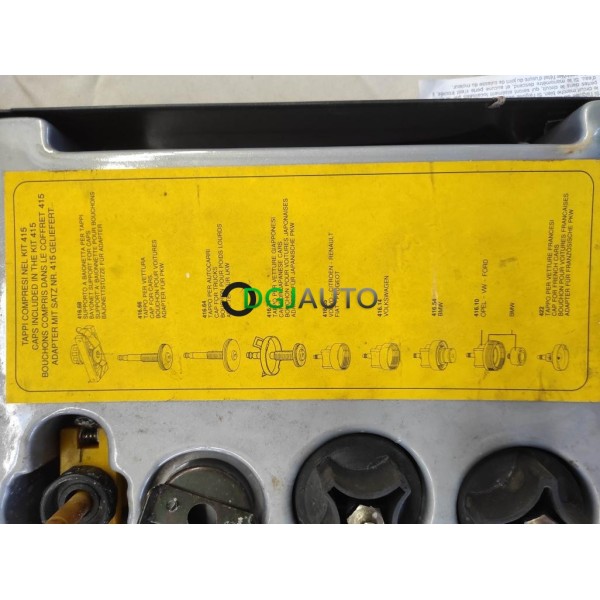 Kit testeur de pression de radiateur occasion Zeca KIT415