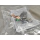 Lot 5 embases connecteur keystone RJ45 reseau cat 6A FTP autodenudante V3 Uniformatic 25205