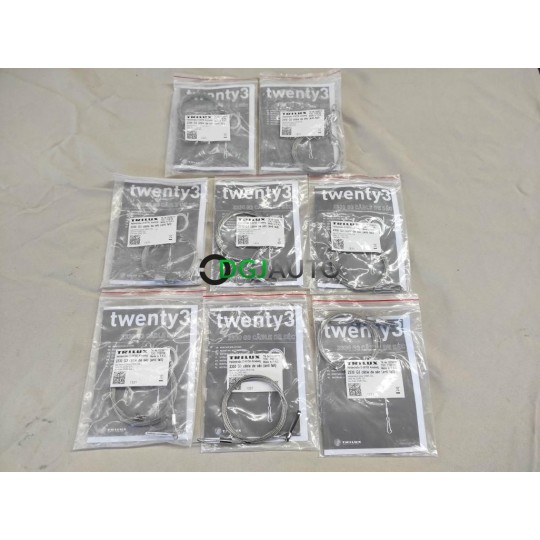 Lot 8 cables filin de sécurité antichute Trilux 2330 G3 10238177 7726700 pour luminaire dalle lampe