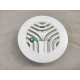 Grille ronde 100mm diametre adaptable tuyau avec moustiquaire