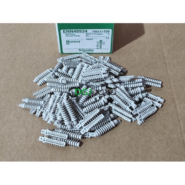 Lot 70 chevilles filetées mureva M8 048934 Schneider electric ENN48934