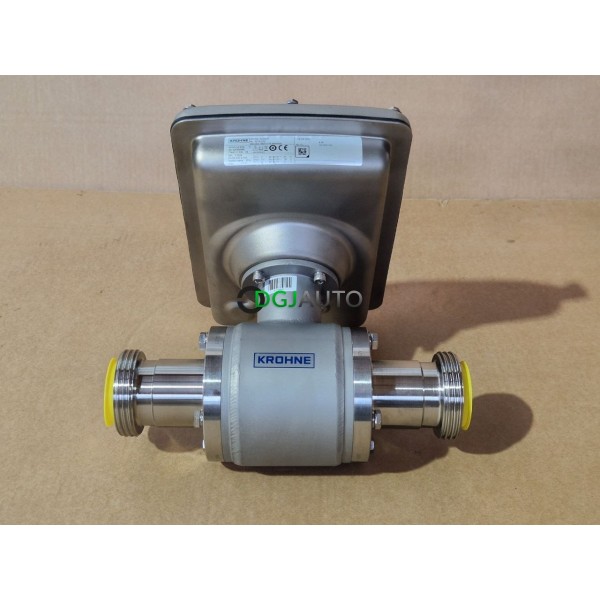 Debitmetre electromagnetique industiel Krohne Optiflux 6100 C fabrication 2021 IP69 12-24 VDC revetement PFA electrodes