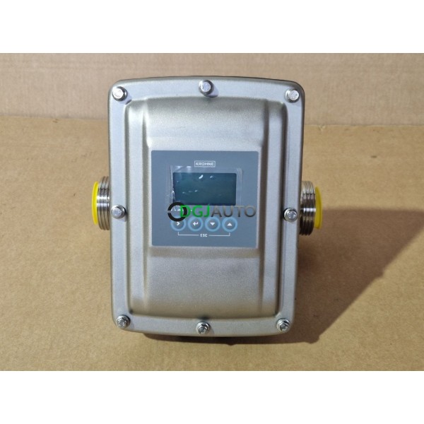 Debitmetre electromagnetique industiel Krohne Optiflux 6100 C fabrication 2021 IP69 12-24 VDC revetement PFA electrodes
