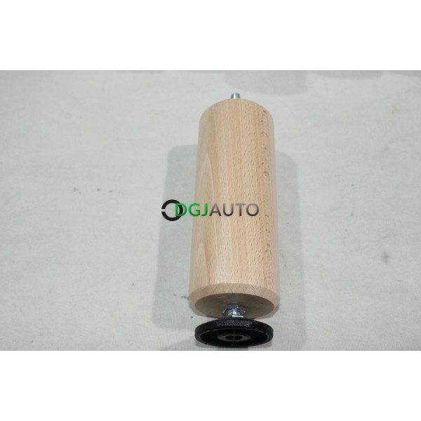 Pied cylindrique reglable de sommier lit fabriqué en France Alinea 26523545 17 à 21cm bois hêtre 100% francais 55mm vis 8mm