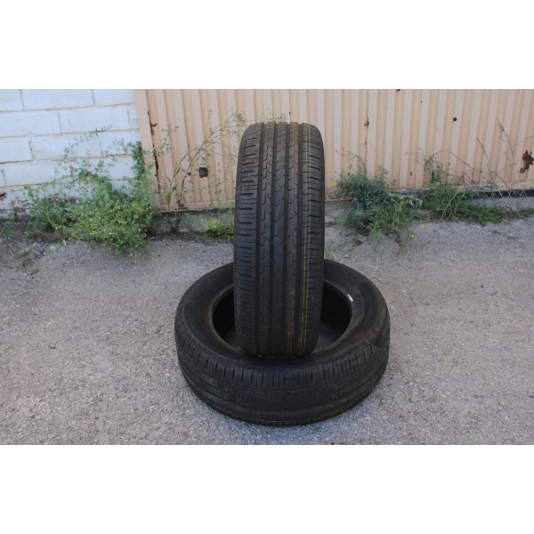 Lot 2 pneus NEUF Continental Ecocontact 6 215/55/17 215 55 17 98H XL DOT3122 